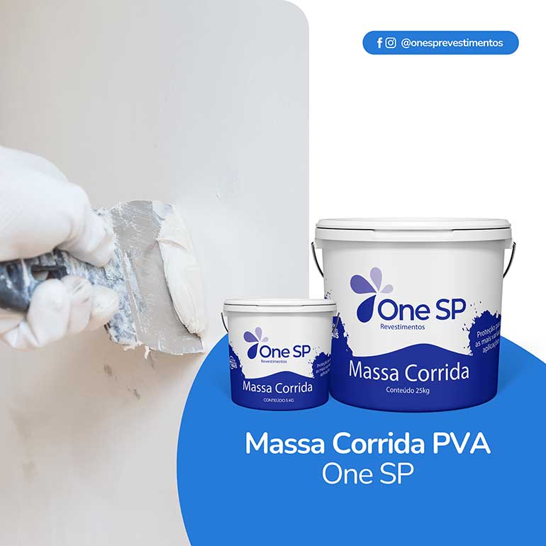 Massa Corrida PVA One Sp