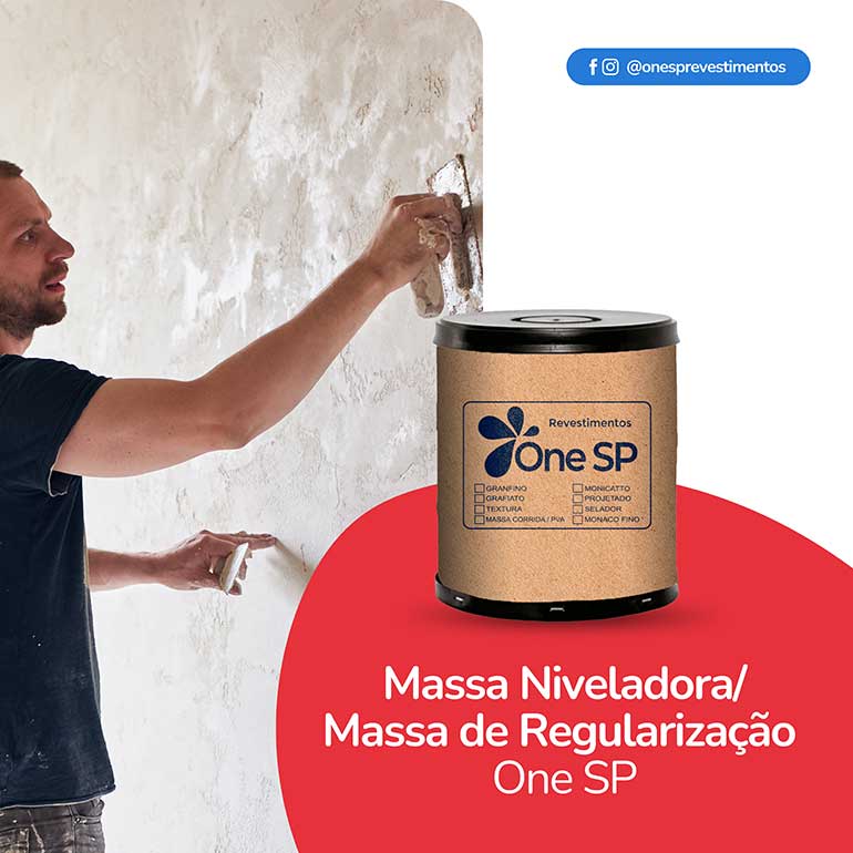 Massa Niveladora / Massa de Regularização One Sp