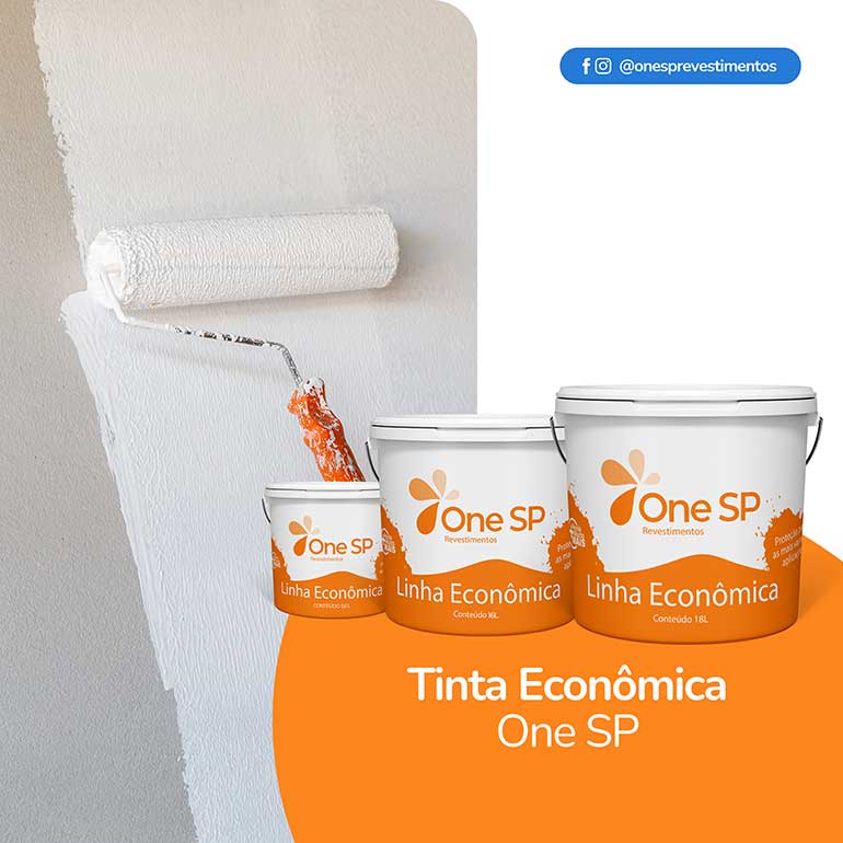 Tinta Econômica One Sp