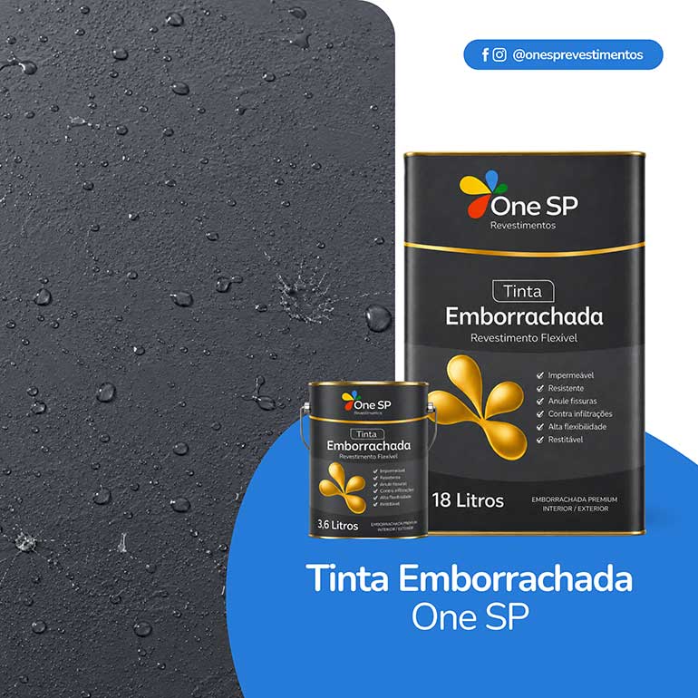 Tinta Emborrachada One Sp